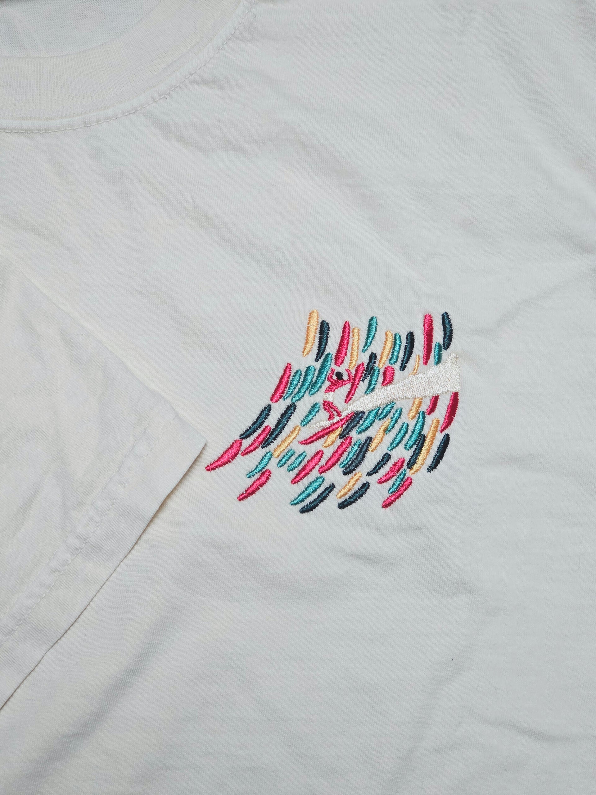 You won't know embroidery tee