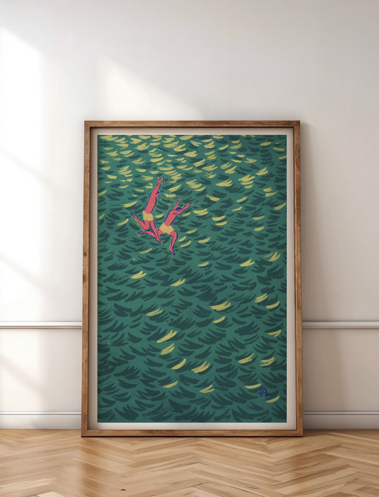Hold your breath Art Print