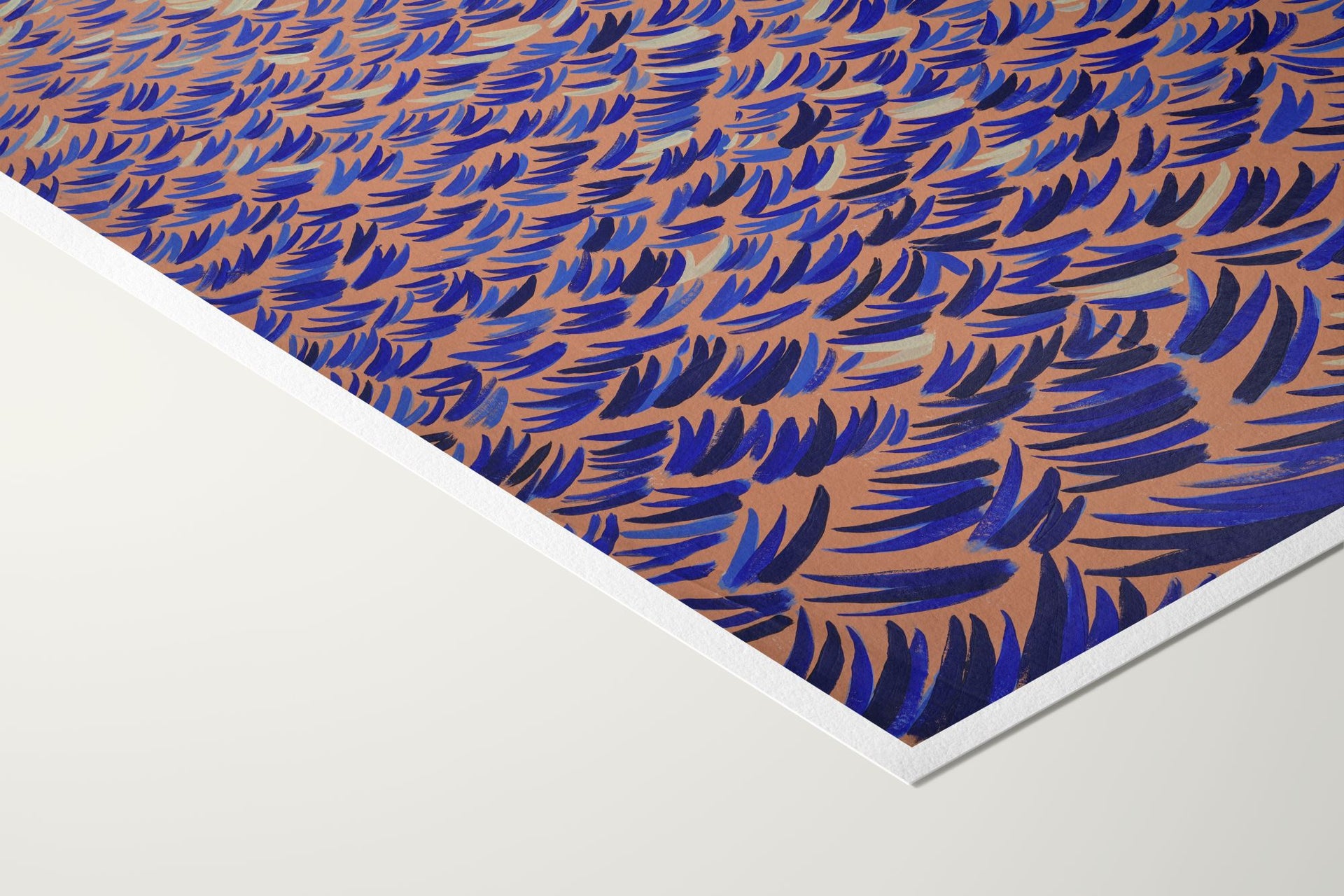 In-between waves Art Print