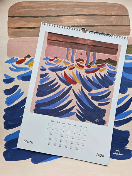 Lavater Art Calendar 2024 (US & CA)