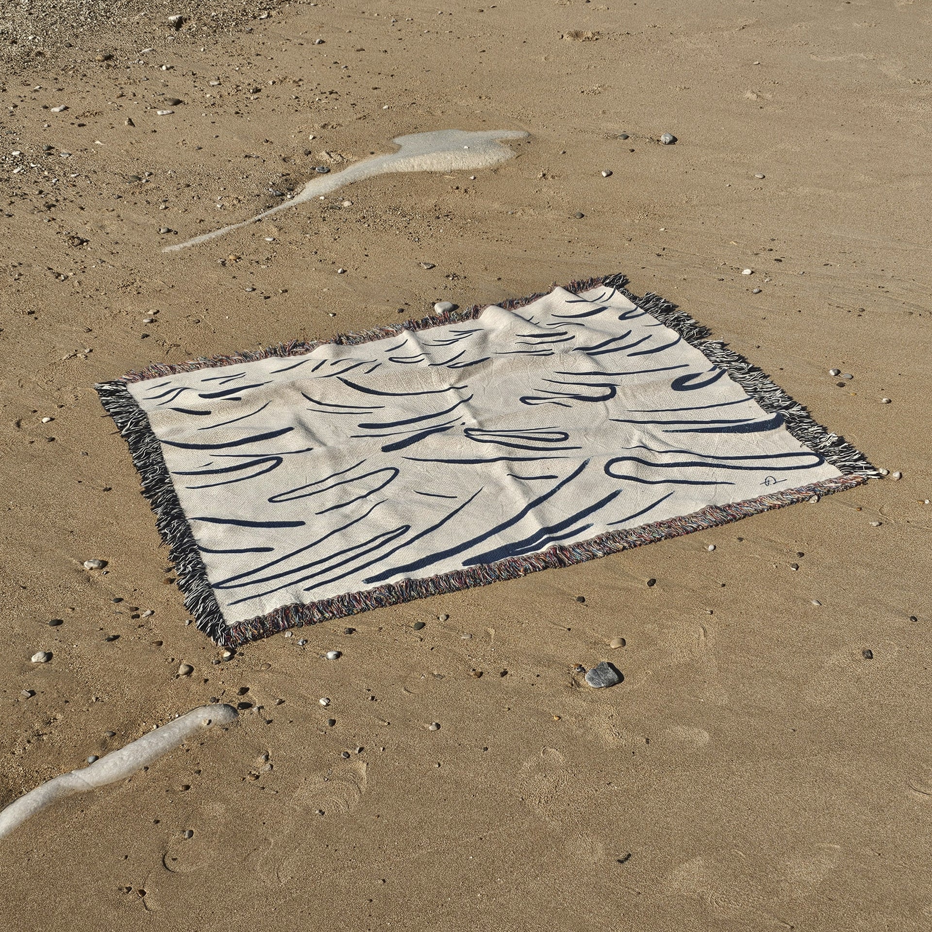 Woven Blanket Salty Lines