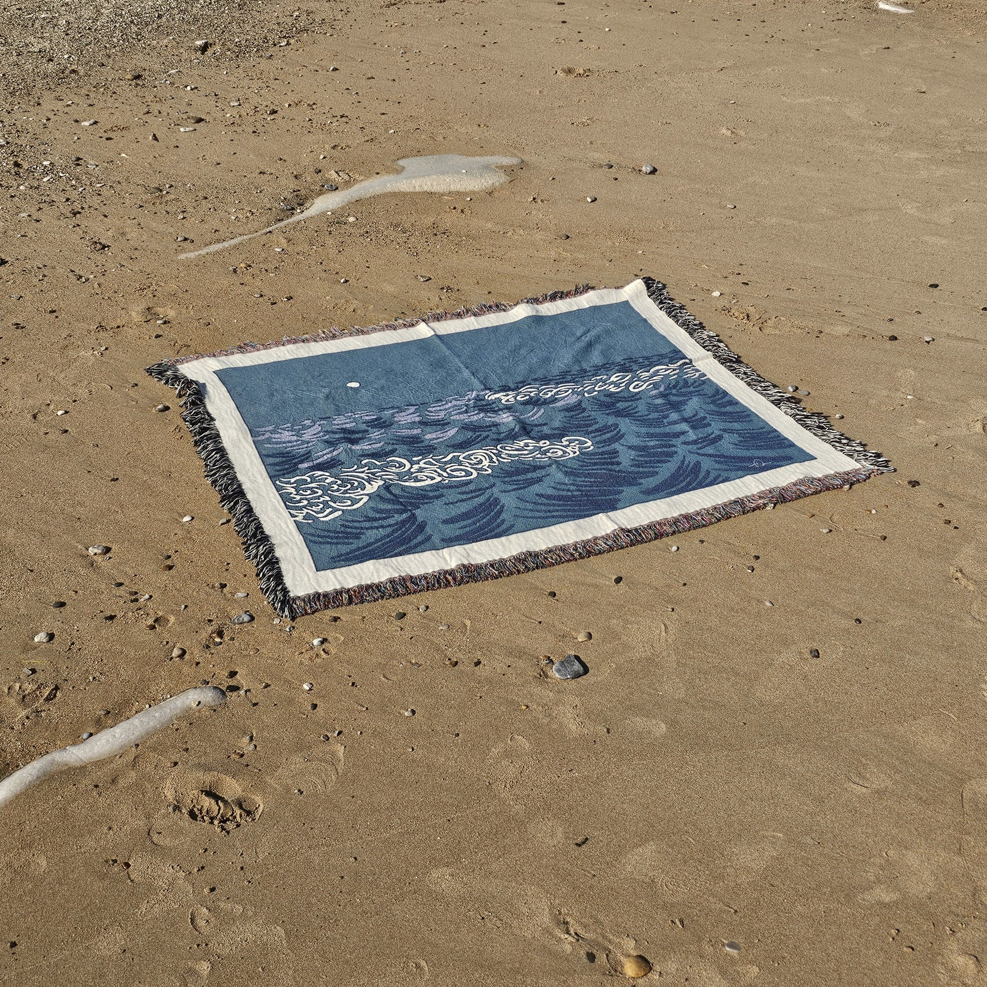 Woven Blanket Seascape