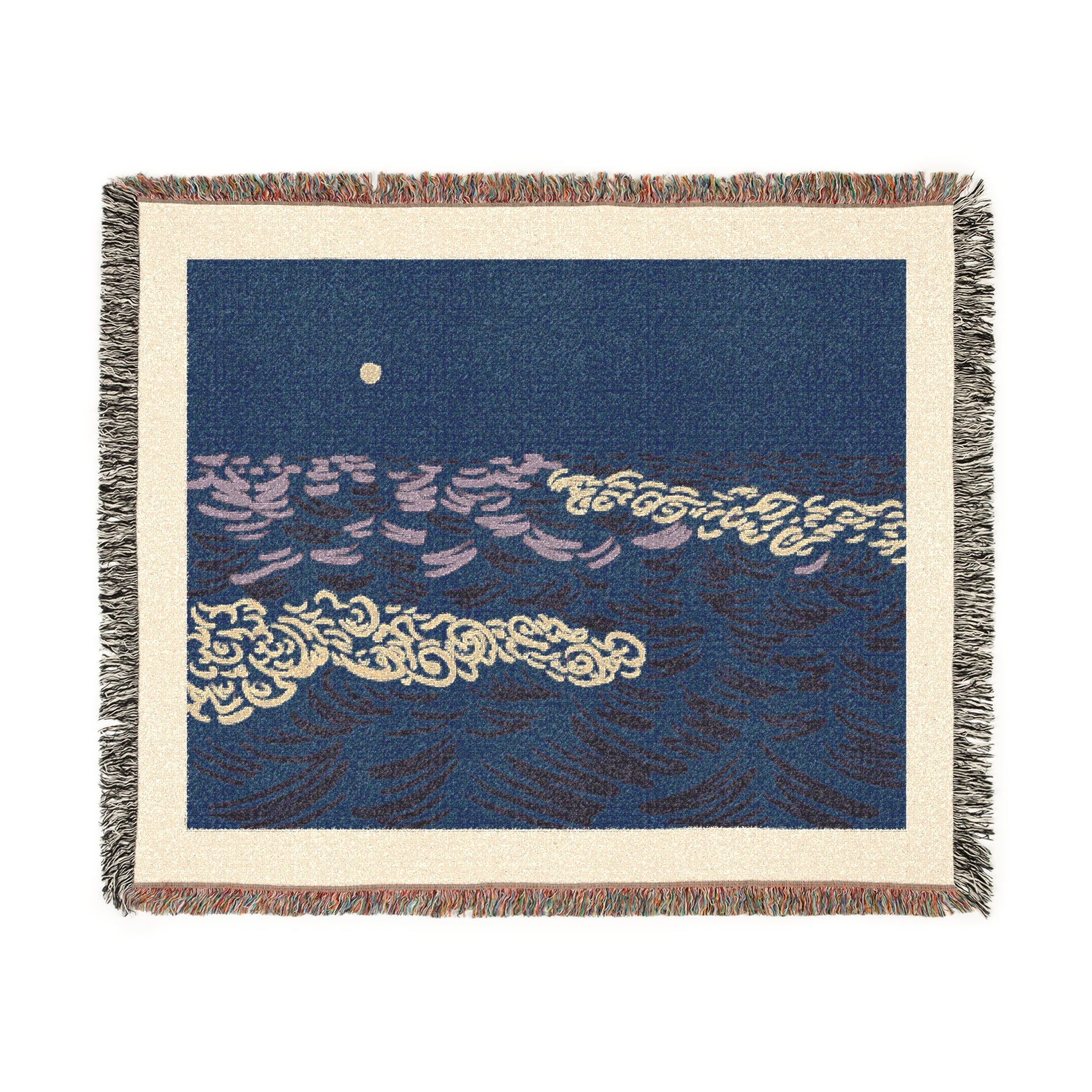 Woven Blanket Seascape