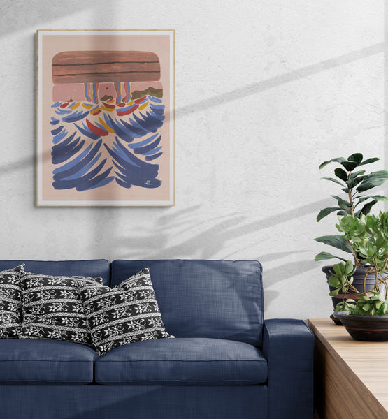 Someone to talk to Art Print