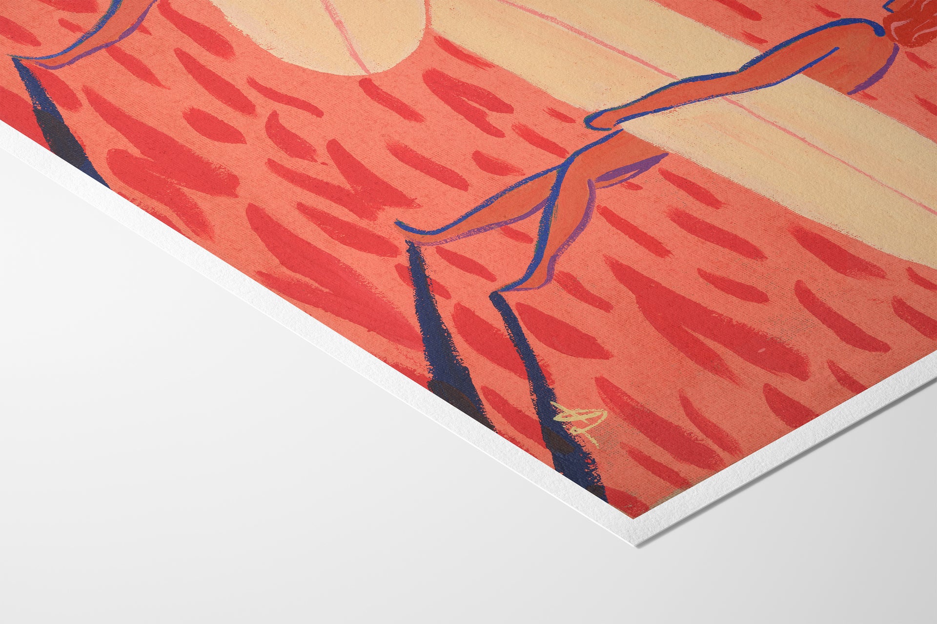 The only constant Art Print
