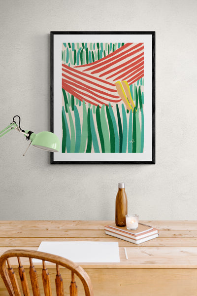 Hang in there Framed & Mounted Print