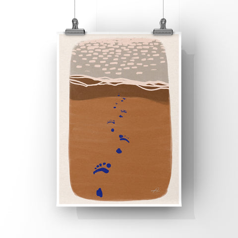 Robinson Crusoé Art Print