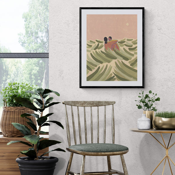 Adam & Eve Art Print