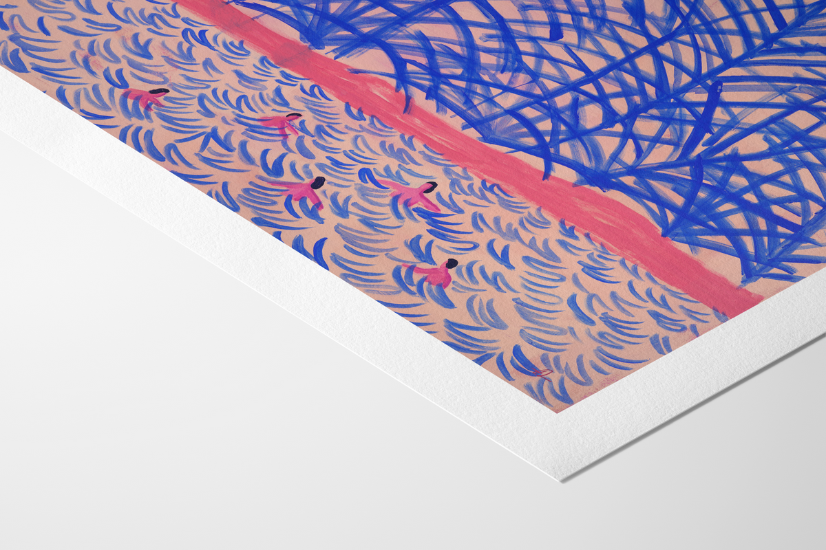 Tide pool Art Print