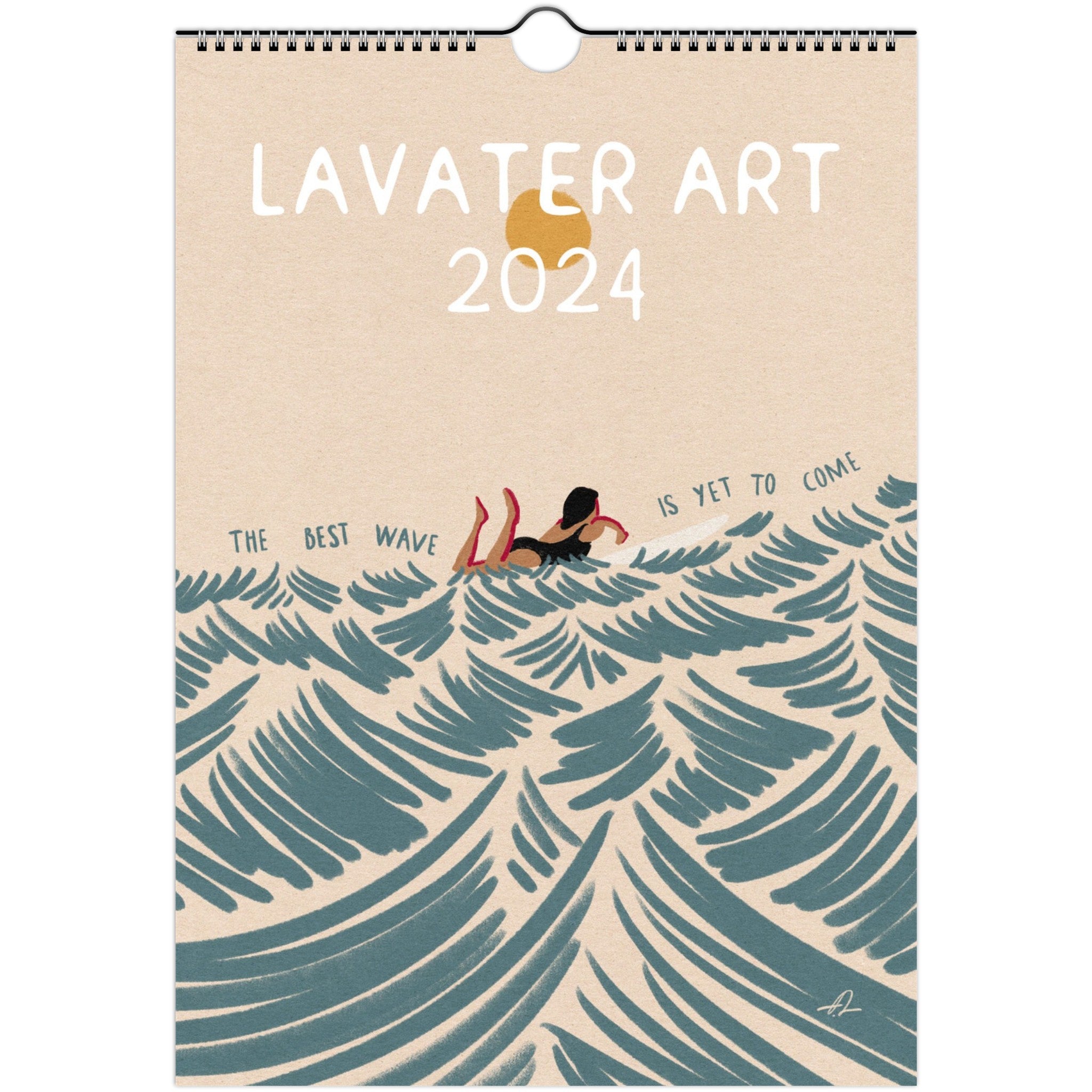 Lavater Art Surfosophy 2024 Calendar