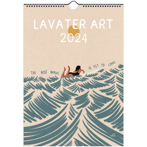 Lavater Art Surfosophy 2024 Calendar