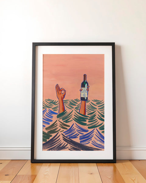 Don't Wine Art Print