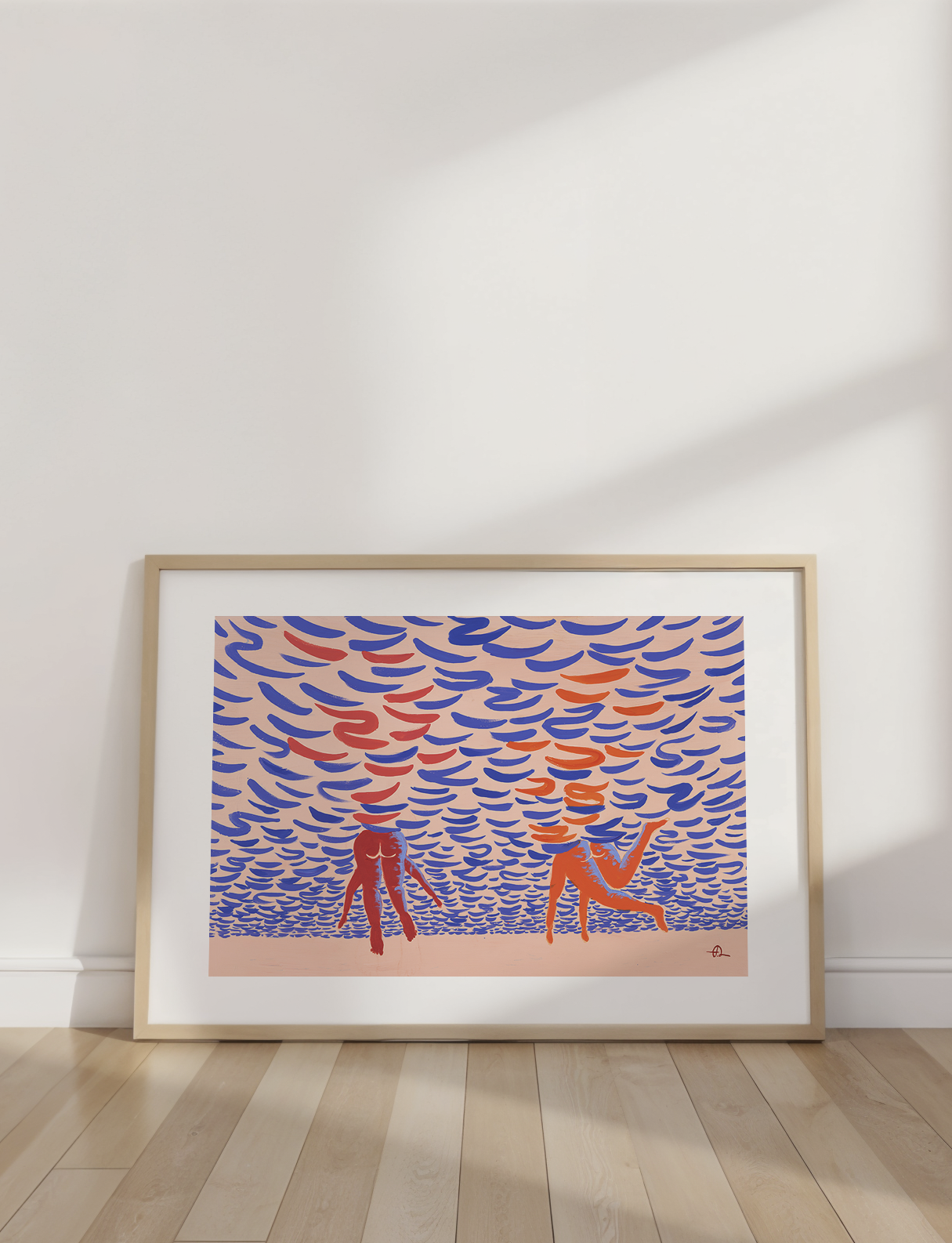 Bottoms up Art Print