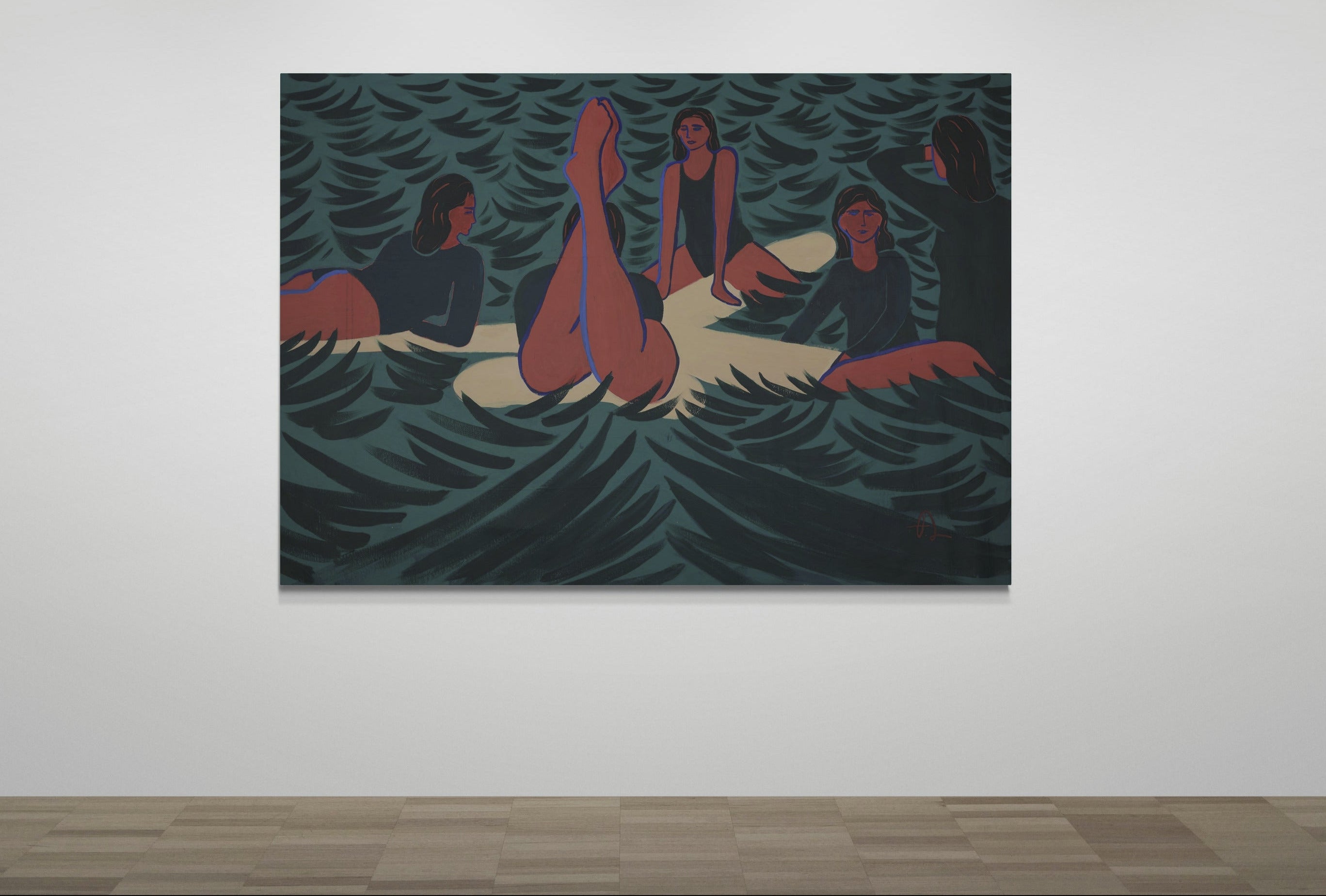 joy-is-meant-to-be-shared-original-art-painting-by-fabian-lavater-art-gallery-wall
