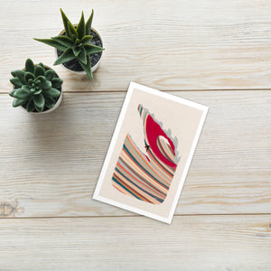 La fortune de mer Art Postcard