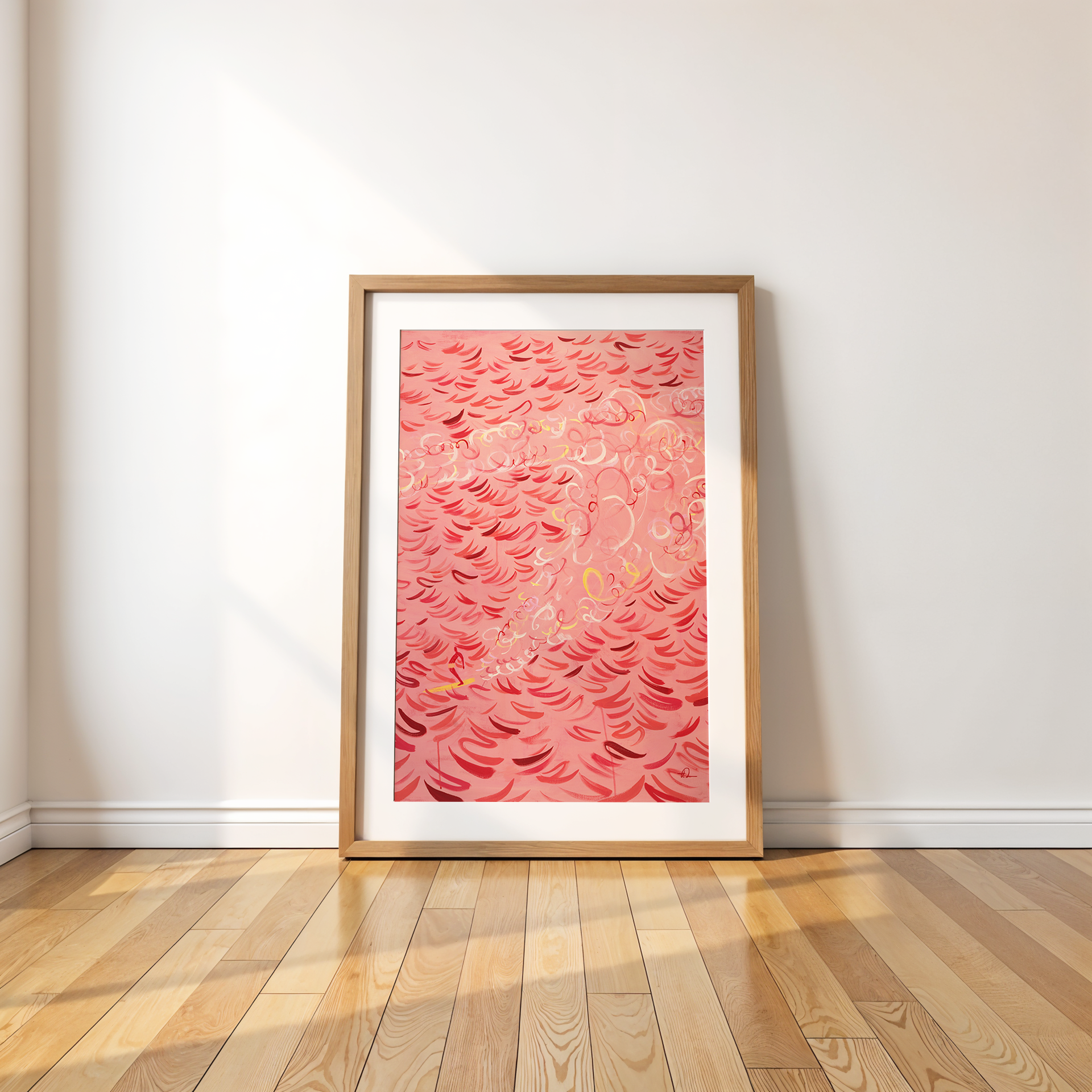 The difference one wave can make Art Print