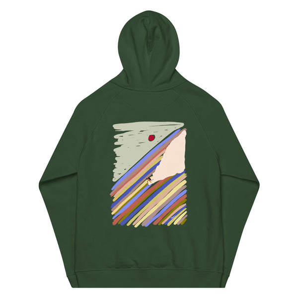 Shortcut organic embroidery hoodie