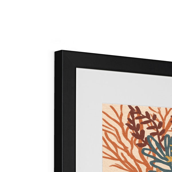 Corals on my mind Framed & Mounted Print