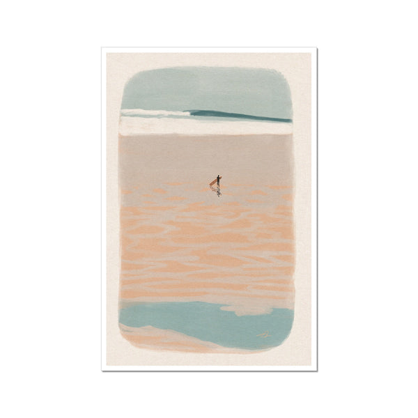 Marée haute, marée basse Art Print