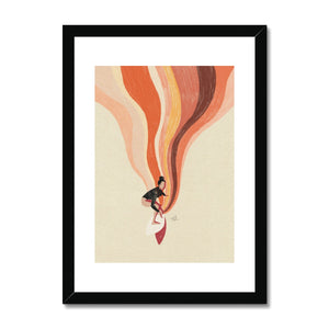 Making a mess Framed & Mounted Print