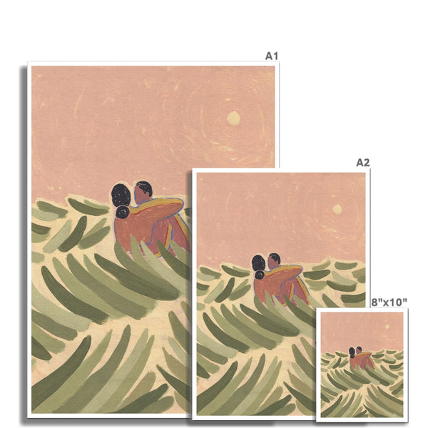 Adam & Eve Art Print