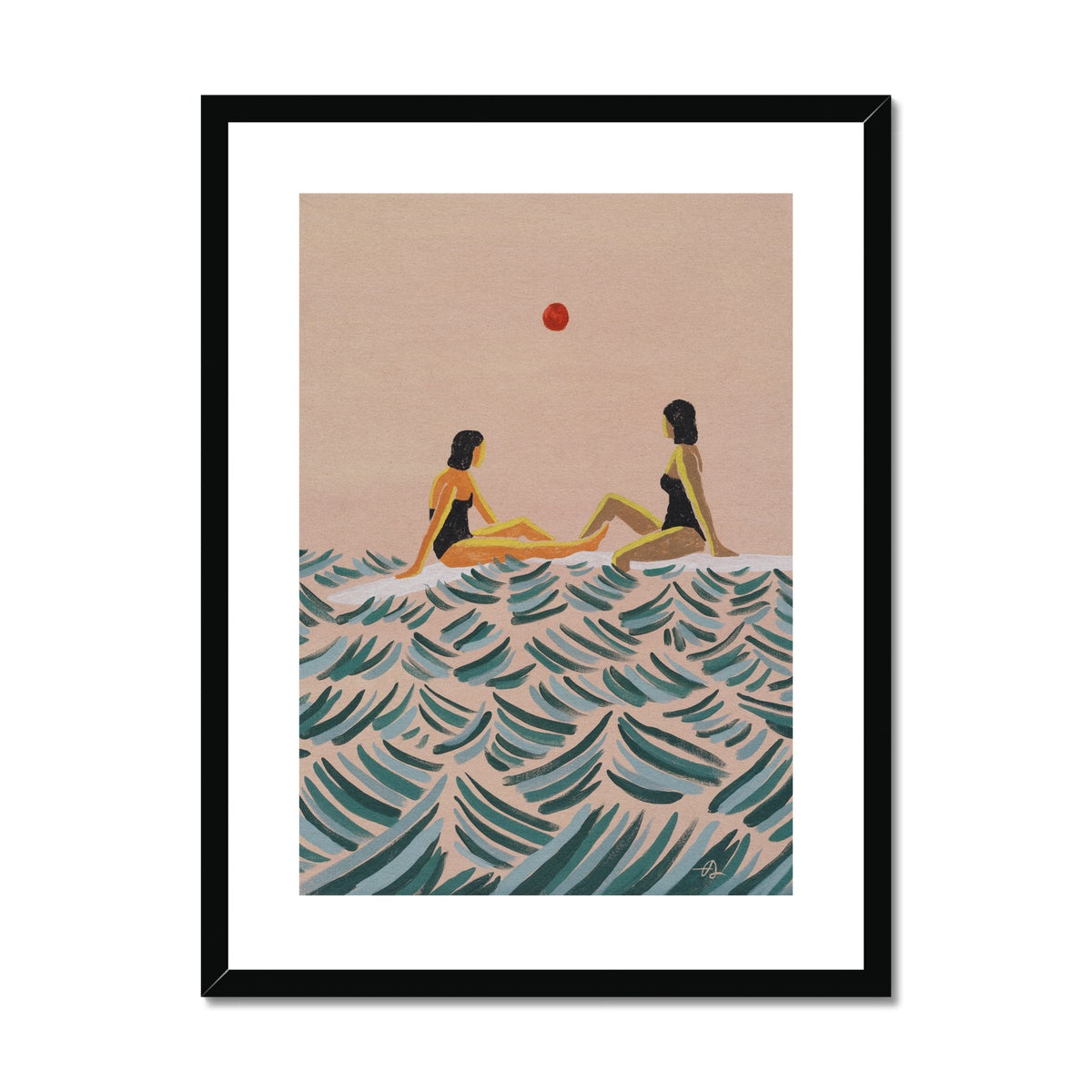 Smalltalk Framed & Mounted Print