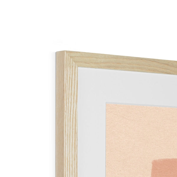 Nowhere to be but the sea Framed & Mounted Print