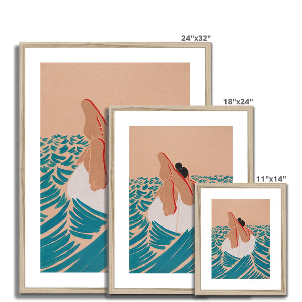 A summer place Framed & Mounted Print