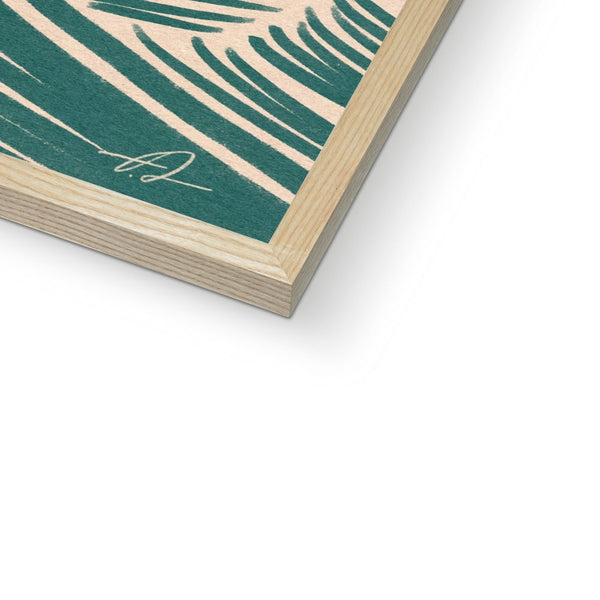 The less you need Framed Print