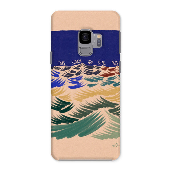 This storm too shall pass Snap Phone Case
