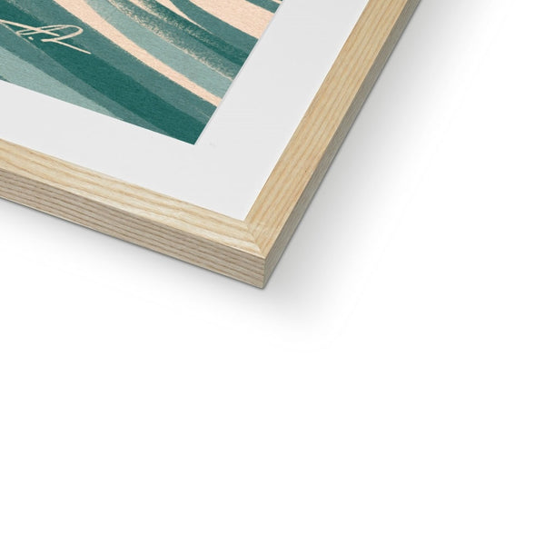 Keep on paddling Framed & Mounted Print