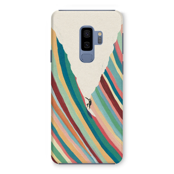 Surfing with Stache Snap Phone Case