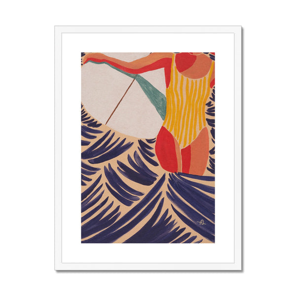 Somewhere, somewhen Framed & Mounted Print