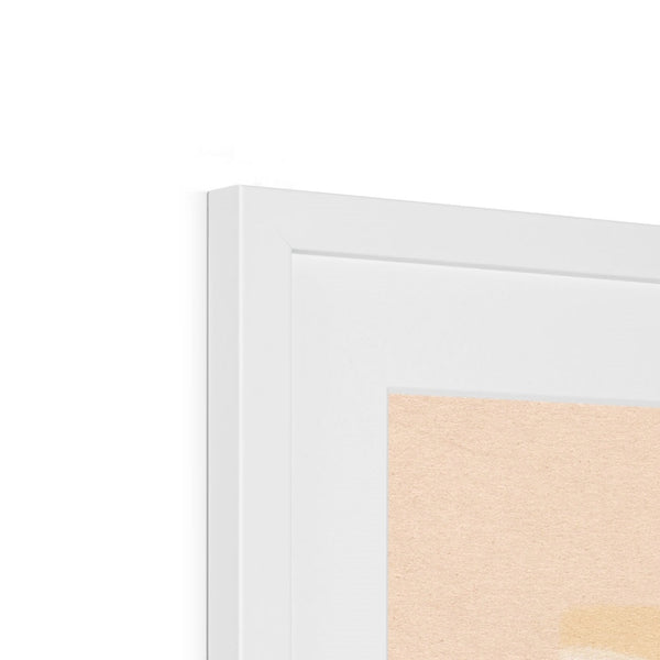 Dance with the waves Framed & Mounted Print