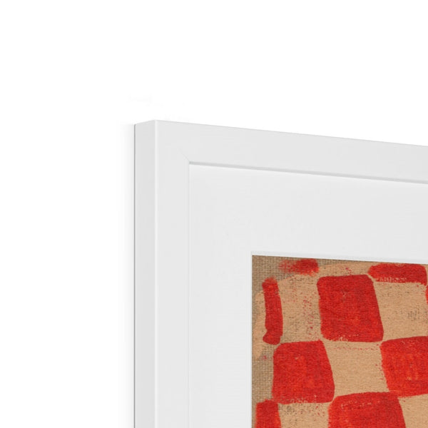 Choosing red Framed & Mounted Print