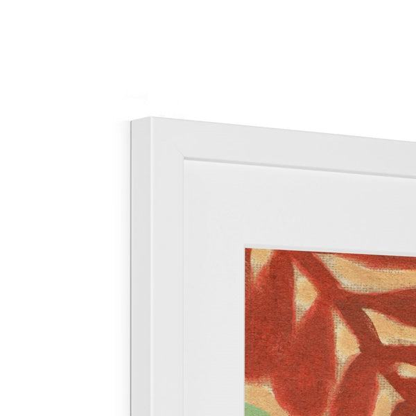 Hiding from the sun Framed & Mounted Print