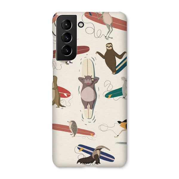 Surfing Animals Snap Phone Case