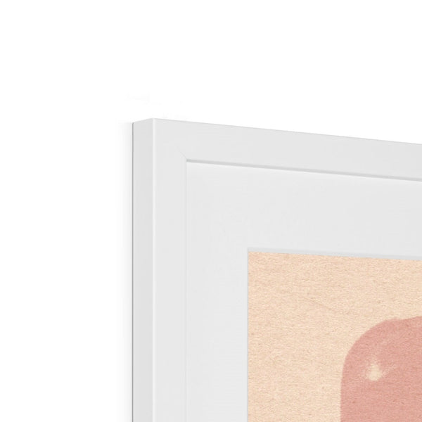 Pink skies Framed & Mounted Print