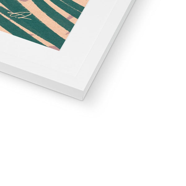 Surf the shitty waves Framed & Mounted Print