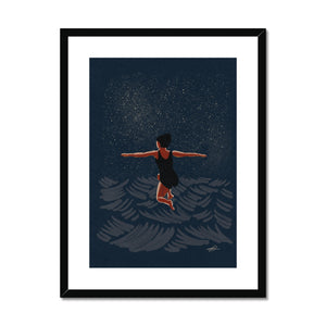 Leap of faith Framed & Mounted Print