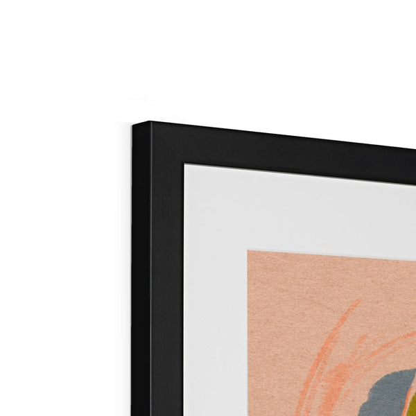 Land & the sea Framed & Mounted Print