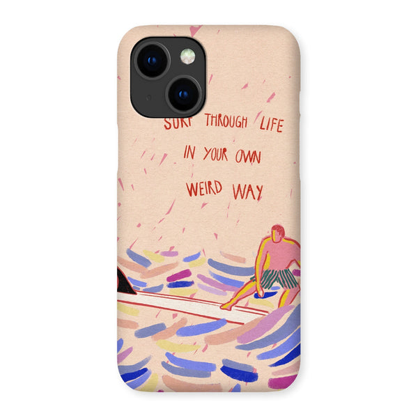 Surf weird Snap Phone Case