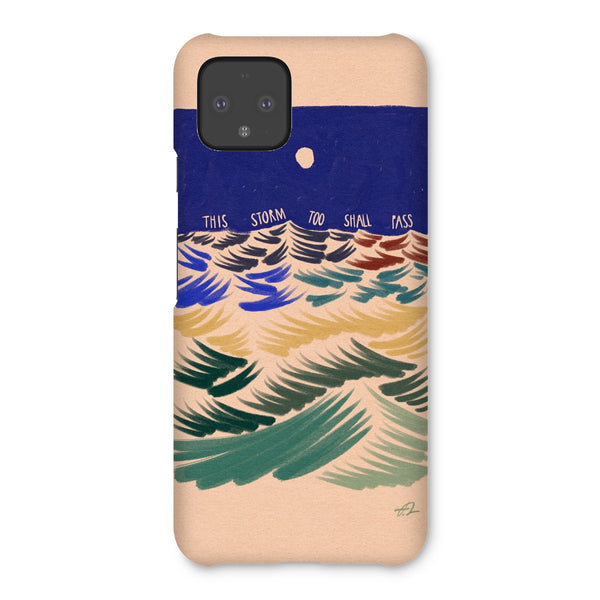 This storm too shall pass Snap Phone Case