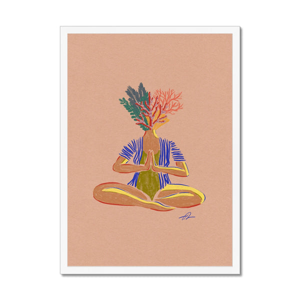 It comes from within Framed Print