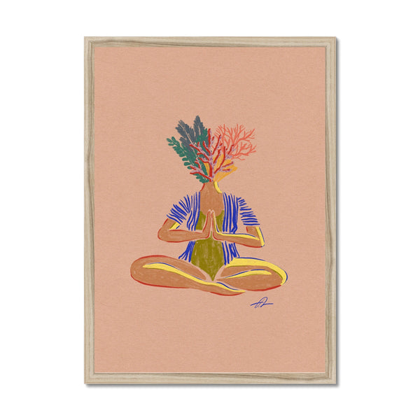 It comes from within Framed Print