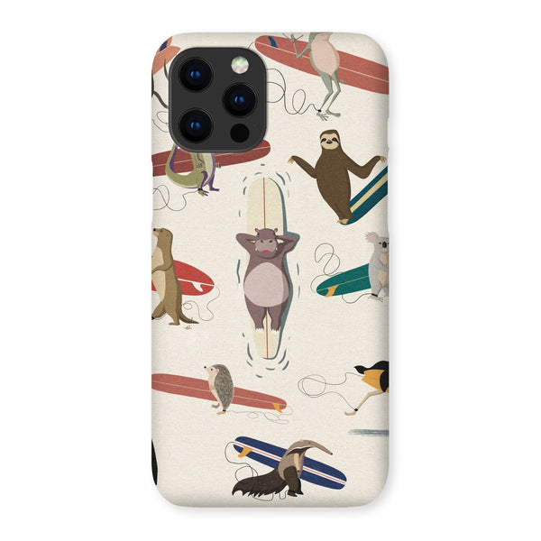 Surfing Animals Snap Phone Case