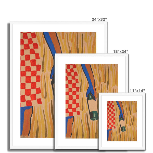 Choosing red Framed & Mounted Print