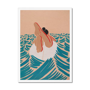 A summer place Framed Print