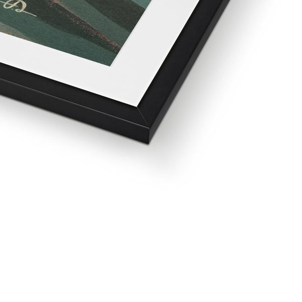The waves are calling Framed & Mounted Print