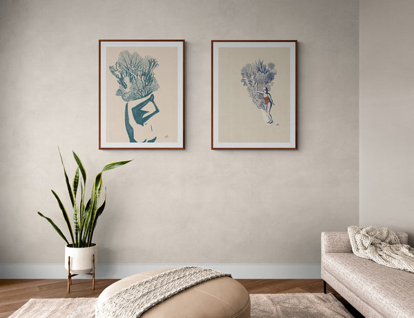 Ocean People Framed Print